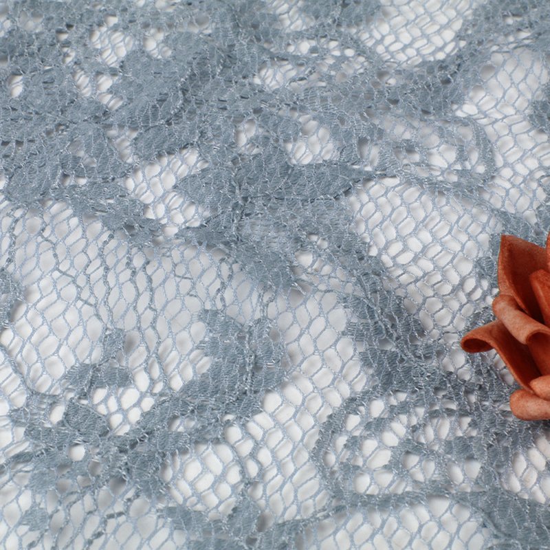 Lace Fabric Dress Cutwork Nylon for Women's Wear Wholesale Supplier 2